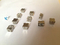 Ep7-3 Klip Transformator Bobbin SUS301 Klem Pegas Stainless Steel untuk Klip Pemasangan Transformator Bagian Sepeda Motor Bobbin Transformator Stainless Steel