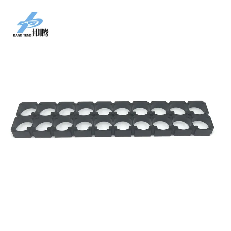 Custom Li-ion Battery for 18650 Battery Pack ABS Black Plastic 2s10p Battery Holder Battery Storage Battery Charger Plastic Cell Battery Holder Storage Battery