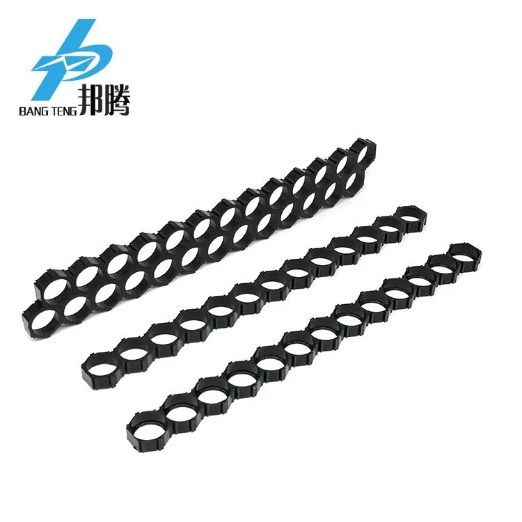 Custom Dislocated 10p 18650 Lithium Battery Holder Bracket