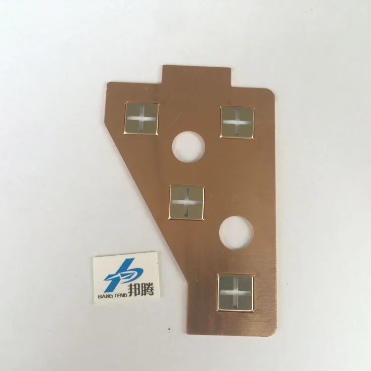 OEM Battery Terminal Busbar Copper Busbar for 26650 4p Battery Pack