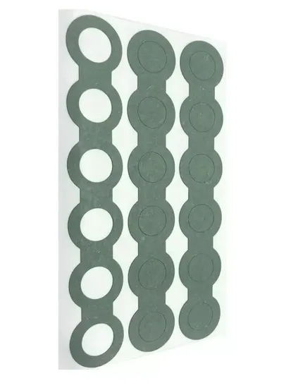 Lot 18650 Baterai Anoda Pad Insulasi Berongga Batang Kertas Barley Gasket Isolasi Listrik Barley untuk Bahan Isolasi Baterai