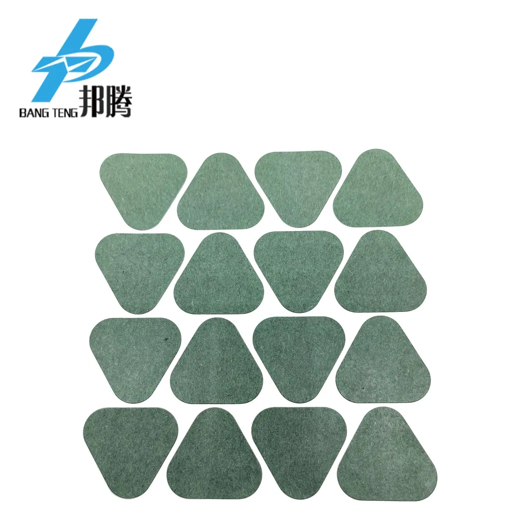 Wholesale Triangle Shape 3p Insulation Paper Tape Barley Fish Paper for 18650 Lithium Battery Pack