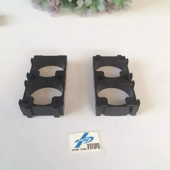 32650-2p Penyangga Baterai Grosir Tahan Api 32650 2p Braket Baterai Lithium Plastik Penyimpanan Baterai Pengisi Daya Pemegang Baterai Sel Plastik