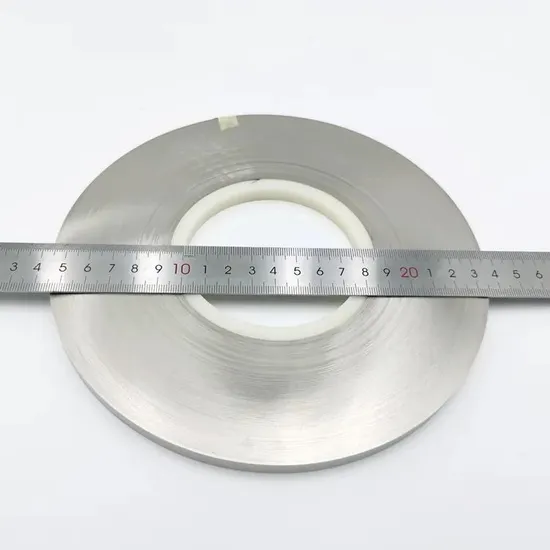 18650 1p Strip Nikel 21700 Strip Nikel Murni 0.2*8mm Ni200 8mm Strip Nikel untuk Paket Baterai Lithium