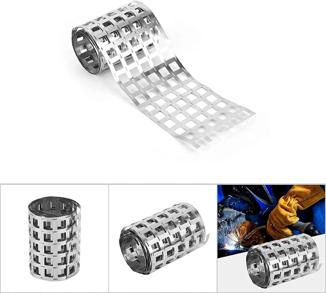 Nickel Belt 0.15mm Thick Nickel-Plated Steel Strip for 18650 Lithium Battery Pack Spot Welding