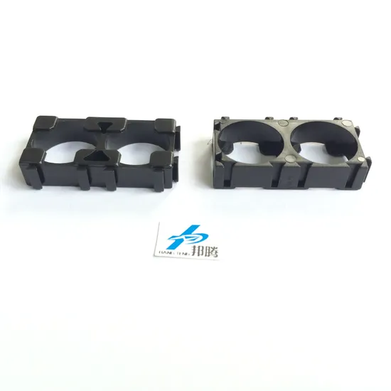 Pemegang Baterai Lithium Tahan Api dari Plastik ABS Grosir 18650 2p Spacer Pemegang Baterai untuk Paket Baterai