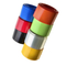 0.15mm Tebal 260mm Lebar PVC Heat Shrink untuk 18650 Film Tabung PVC Heat Shrink untuk Pembungkus Paket Baterai
