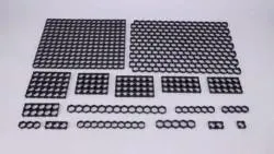 16s13p Honeycomb Type 21700 E-Bike Battery Holder Bracket 22.5mm 21700 Battery Cell Holders Battery Accessories for E-Bikes