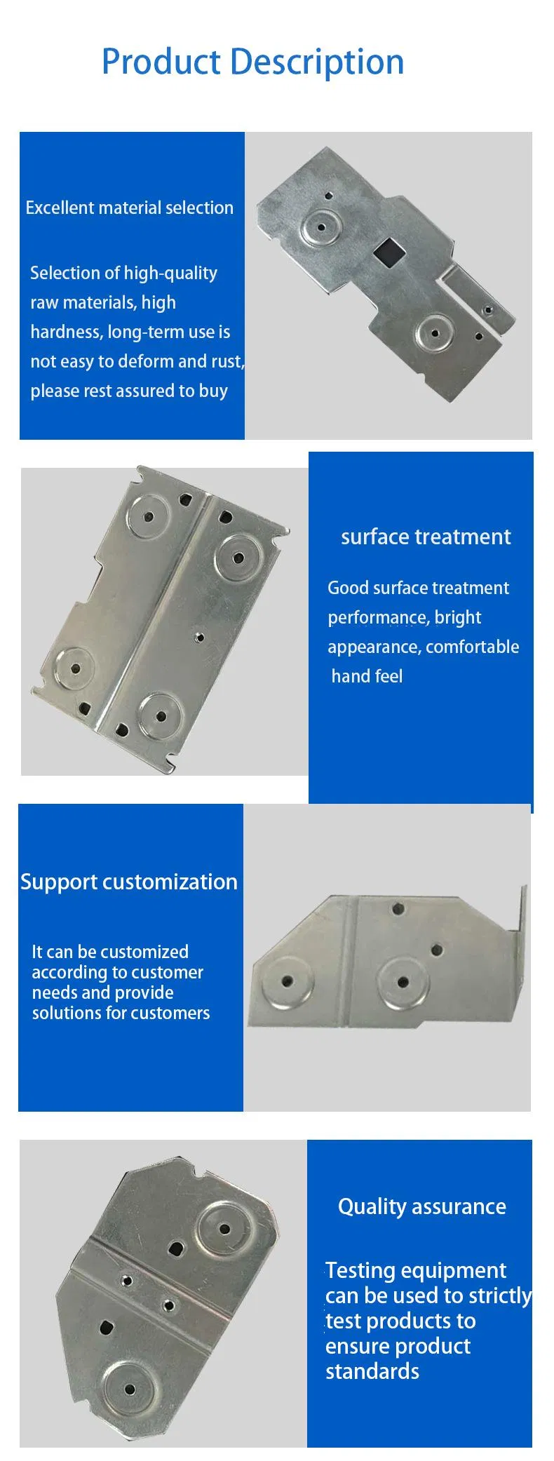 Factory Customization Battery Connection Piece Hardware Stamping Parts Processing Aluminum Laminated Busbar Composite Busbar