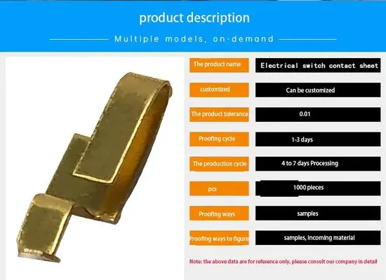 Perangkat Keras Kuningan Alat Stainless Steel Aksesoris Shrapnel untuk Relai, Soket, Perangkat Kecil, Meter Pintar