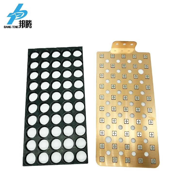 Customized Flexible Flat Copper Nickel Busbar Electric Bus Bar Copper Busbar for Battery