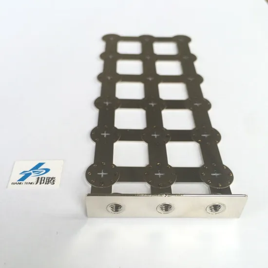 Busbar Tembaga Lembaran Tembaga yang Dilaminasi Konektor Tembaga Lunak Koneksi Fleksibel