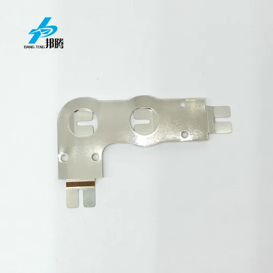 Konektor Laminasi Busbar Tembaga Nikel Fleksibel Kendaraan Energi Baru 21700 23.7mm Busbar Tembaga Fleksibel
