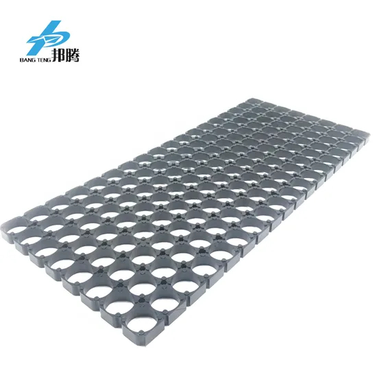 Memproduksi Pemegang Sel Baterai Lithium Ion Braket 6s13p Sarang Lebah 18650 Paket Baterai Lithium 18650 Braket Pemegang Plastik
