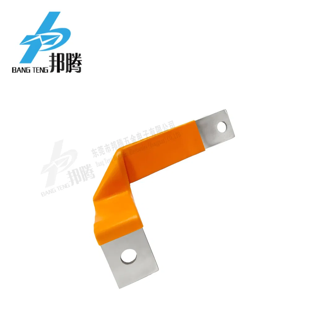 Insulated Custom Flexible Bus Bar Flat Soft Copper Busbar for Battery
