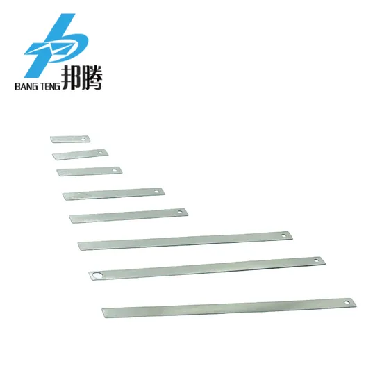 Bagian Logam Stempel Kustom Keping Nikel 18650 21700 26650 32650 Strip Baterai Nikel Murni