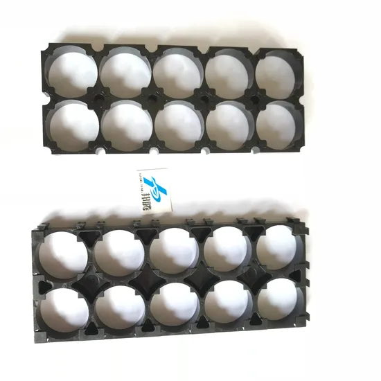 Pemegang Paket Baterai 2s5p Pemegang Sel Litium Plastik Sepeda ABS 18650 Braket Pemegang Sel Litium