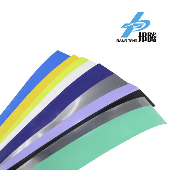 Tabung Pelindung Panas Shrink Pre-Cut Selubung Shrinkable Melindungi Penutup Pipa untuk Pembungkus Baterai 18650/21700/32650 Pita Film Baterai PVC