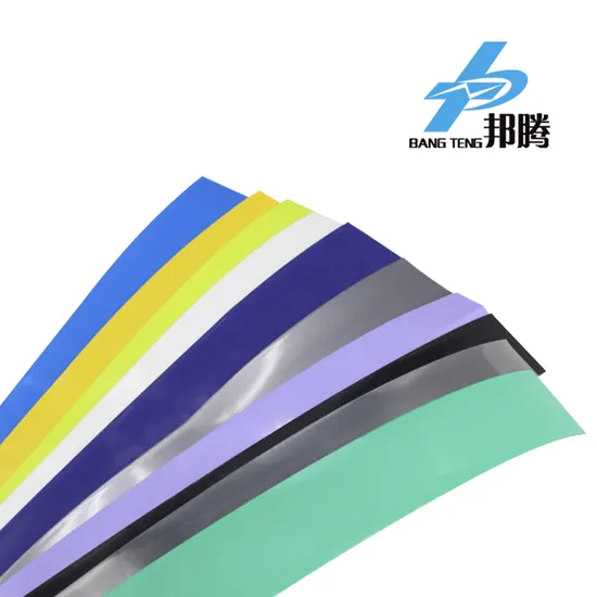Tabung Pelindung Panas Shrink Pre-Cut Selubung Shrinkable Melindungi Penutup Pipa untuk Pembungkus Baterai 18650/21700/32650 Pita Film Baterai PVC