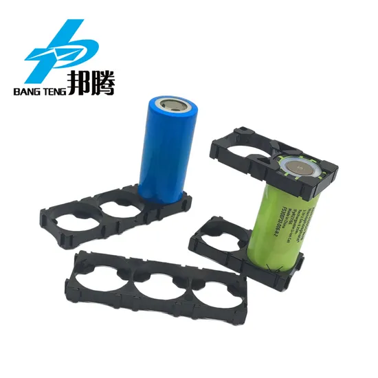 Bahan Kemasan Baterai Silinder Sel 26700 Penyangga Baterai Plastik 3p Penyangga Holder