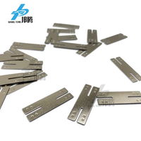 OEM Kustom Silinder Sel Lembar Nikel Murni Strip Logam 18650 Kontak Baterai Pita Solder Nikel Lembar