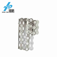 32650 Konektor Baterai Busbar Tembaga Berlapis Nikel Lembaran Tembaga Nikel Busbar Tembaga