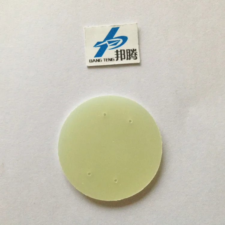 Custom Transformer Electric Insulation Spacer Green Fr1 Fr4 Epoxy Board Insulation Board for Transformer Electric Insulation Barley for Battery
