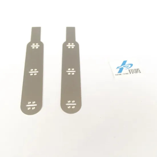 Konektor Baterai Kustom untuk 18650 Paket Baterai 0.3mm Konektor Baterai Lithium dengan Tab Berlapis Nikel Konektor Baterai Strip Nikel Murni