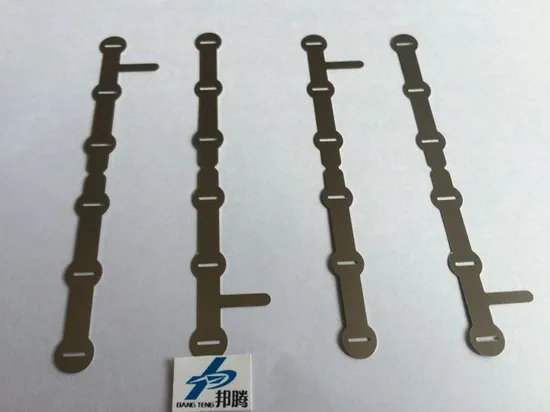 18650 Konektor Paket Baterai 6p Konektor Baterai Lithium Tembaga Murni untuk Baterai Lithium Lembar Nikel Busbar Nikel Murni Harga