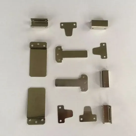 Perangkat Keras Kustom Lembaran Aluminium Perangkat Keras Stamping Kecil Konektor Baterai Litium Strip Baterai Lembaran Nikel Pelat Nikel Baja Berlapis