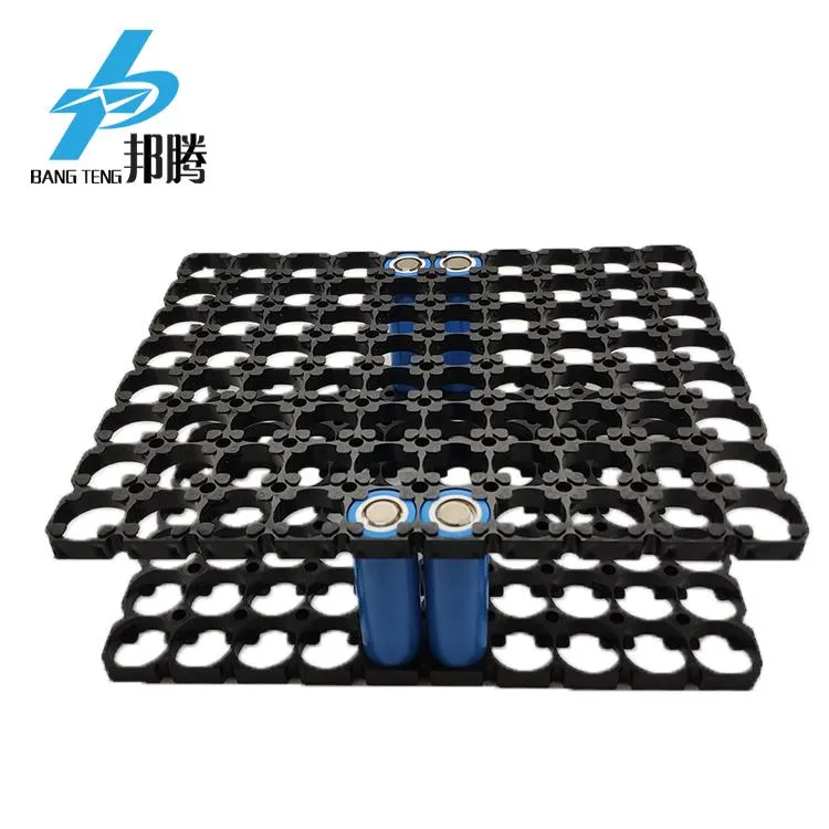 Custom 18650 Lithium Cell Battery Holder 13X16p ABS Material 18650 Battery Holder Plastic Cell Battery Holder