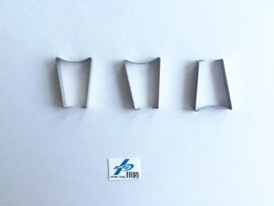 SUS301 Klip untuk Inti Ferrit Transformator SMPS Frekuensi Tinggi Ee13 (EPC13) dalam Suku Cadang Stamping Presisi Grosir