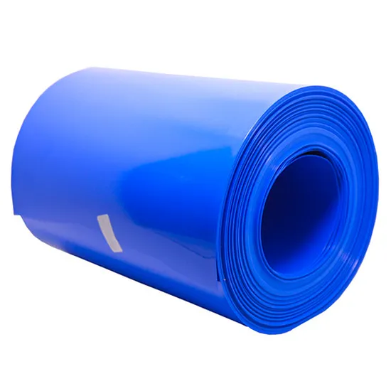 Isolasi 0.15mm Tebal 300mm Lebar Film Tabung PVC Penyusut Panas untuk Paket Baterai Film Penyusut PVC Lithium Film Paket Baterai Lithium