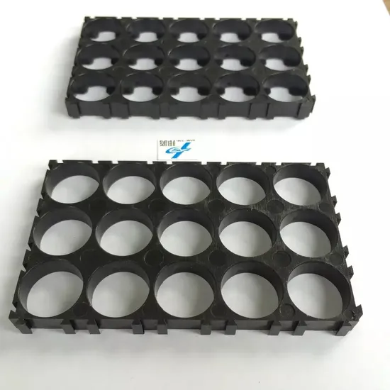 5s3p 18650 Penyangga Baterai Cangkang Radiator Plastik Hitam Stabil Panas 18650 Braket Penampung Baterai DIY