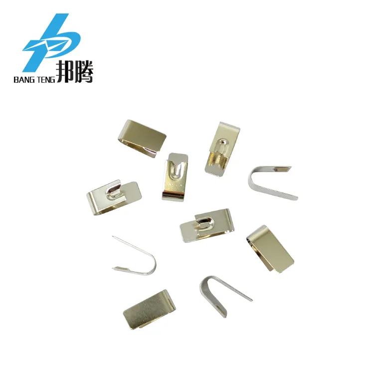 Precision Metal Stamping Parts Metal Sheet Fabrication Parts U-Shaped Stainless Steel Metal Shrapnel