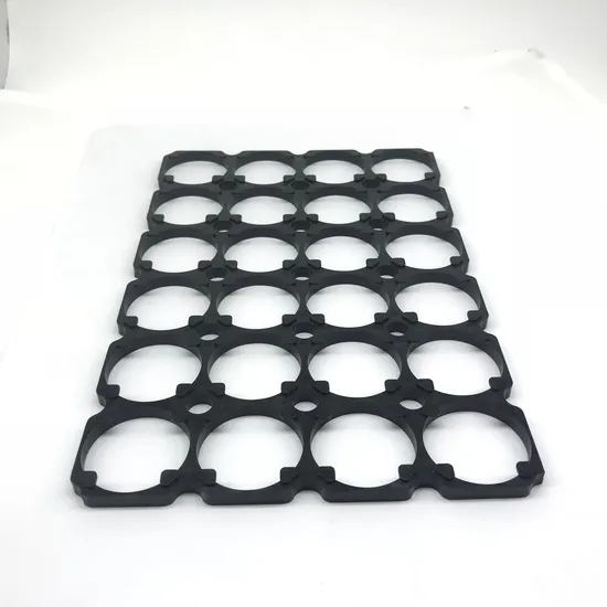 Pemegang Baterai Li-ion Kustom 32650 4X6p Pemegang Baterai untuk Paket Baterai Pemegang Sel Baterai Penyimpanan Baterai Pengisi Daya Baterai
