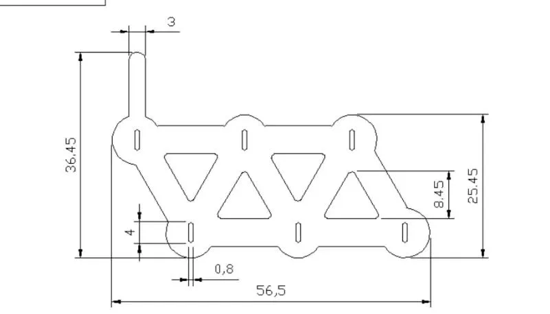 19mm Spacing Dislocation 18650 6p Battery Nickel Tab 18650 SPCC Nickel Plated Steel Sheet