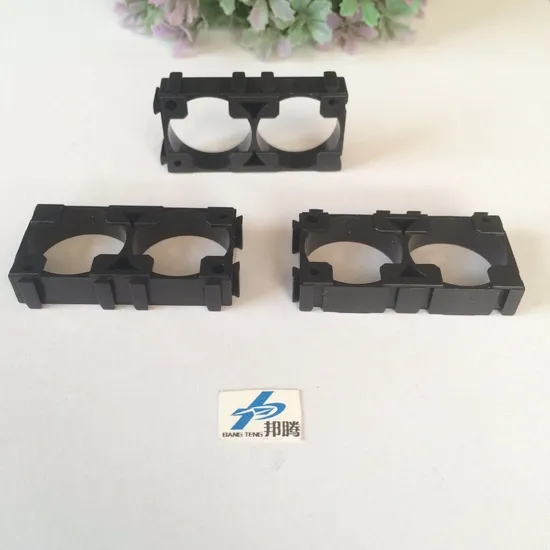 Pemegang Baterai Plastik ABS Tahan Api Grosir 2p Braket Sel Lithium untuk Paket Baterai Mematuhi RoHS 21700