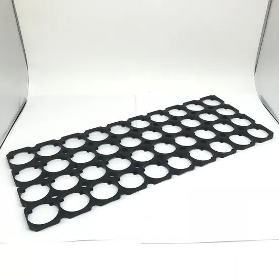 Pemegang Baterai Kotak Kustom 10s4p Braket Baterai 4s10p untuk 32650 Pemegang Sel Baterai Plastik Penyimpanan Baterai Pengisi Daya Baterai