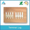 Konektor Terminal Pin Solder Terisolasi dengan Papan Isolasi Listrik, Konektor Terminal Penekanan Dingin untuk Mesin Lathe CNC Transformator