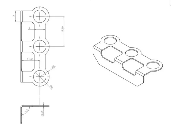 Pabrik Manufaktur untuk Konektor Arus Listrik Besar 5p 18650 Busbar Nikel Murni Busbar Tembaga Baterai Paket Baterai Strip Nikel