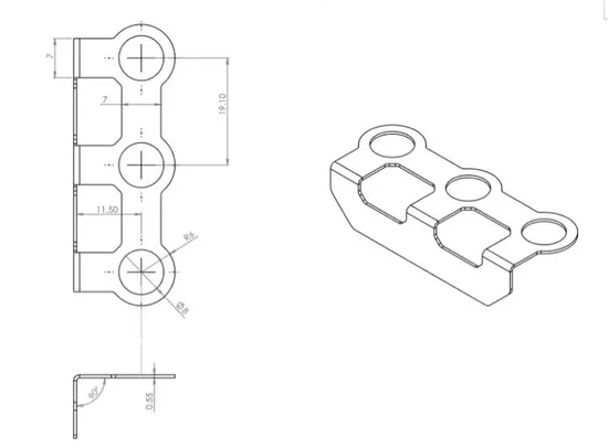 Pabrik Manufaktur untuk Konektor Arus Listrik Besar 5p 18650 Busbar Nikel Murni Busbar Tembaga Baterai Paket Baterai Strip Nikel