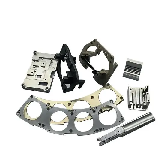 Bagian Logam Presisi CNC Layanan Pemesinan CNC Bagian Pemesinan Aluminium Kustom