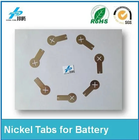 26650 Tab Baterai 1s1p Tab Nikel Murni untuk Baterai Lembar Nikel Pelat Strip Baja Berlapis Nikel Konektor Baterai Litium