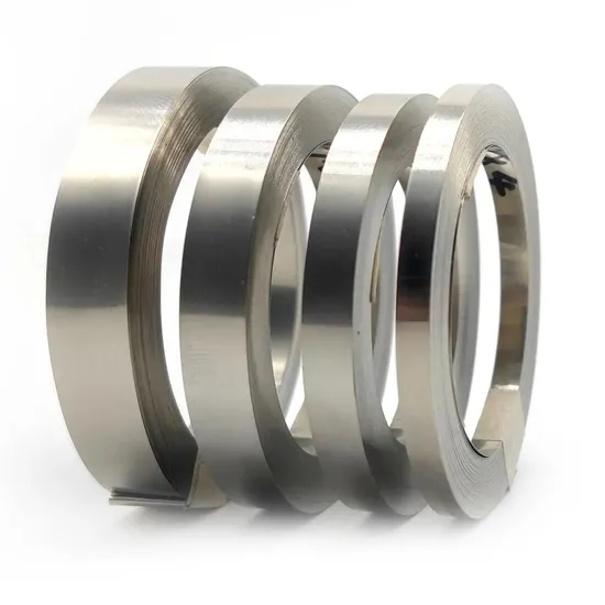 Pasokan Pabrik Strip Nikel Pelapis 0.2mm Foil Nikel 0.1 Foil Brazing Nikel