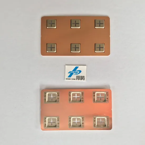 18650 Konektor Busbar Tembaga Baterai Liion 18650 Konektor Lembar Tembaga Nikel Datar