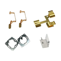Bagian Stamping Stainless Steel Pelat Logam Kustom untuk Baterai Shrapnel untuk Colokan Soket