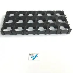 18650 Braket Pemegang Baterai Plastik ABS 3s6p Pemegang Sel Baterai yang Dapat Diperluas Aksesori Baterai