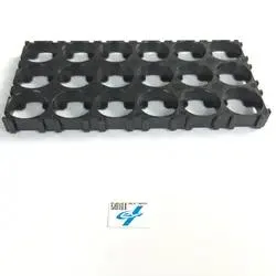 18650 Braket Pemegang Baterai Plastik ABS 3s6p Pemegang Sel Baterai yang Dapat Diperluas Aksesori Baterai