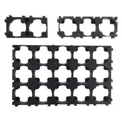Penjepit Plastik Spacer Sel Baterai Lithium Custom 18650 f&uuml;r Paket Baterai DIY